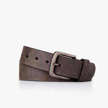 Thursday Boots Heritage Bőr Classic Öv Férfi Bordó | HU291ILH
