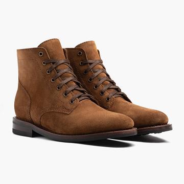 Thursday Boots President Velúr Csizma Férfi Barna | HU389FDN
