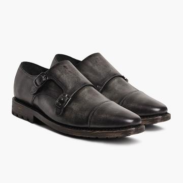 Thursday Boots Saint Bőr Ruha Cipő Férfi Szürke | HU345YXF