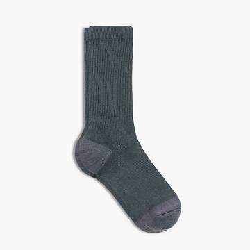 Thursday Boots Sodello Classic Crew Pamut Zokni Női Szürke | HU11WNB
